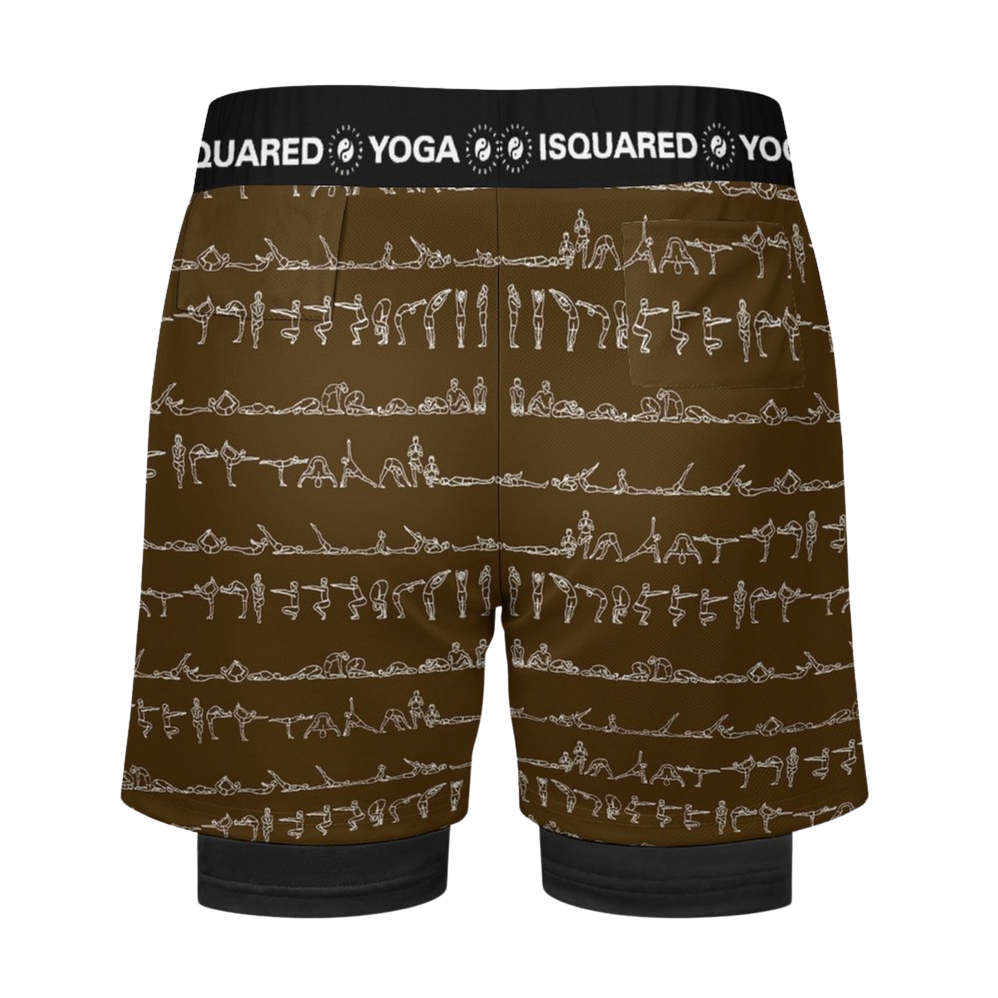 Bikram Ember - Compression Yoga Shorts