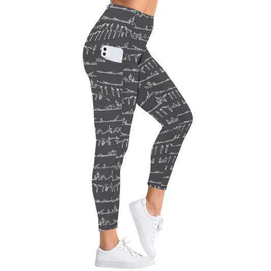 Bikram Ember - iSquared Pocket Leggings