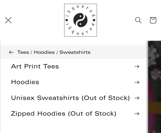 Sweatshirts and Zipped Hoodies Out of Stock 😞 - iSquaredYoga
