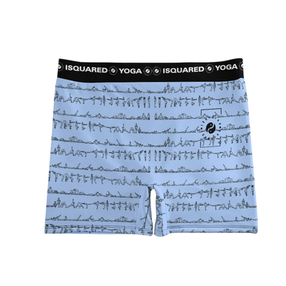 Bikram Pastel - iSquared Yoga Shorts