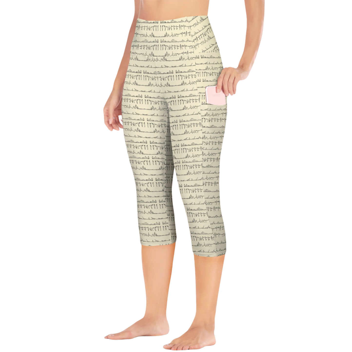 Bikram Pastel - iSquared Pocket Capri