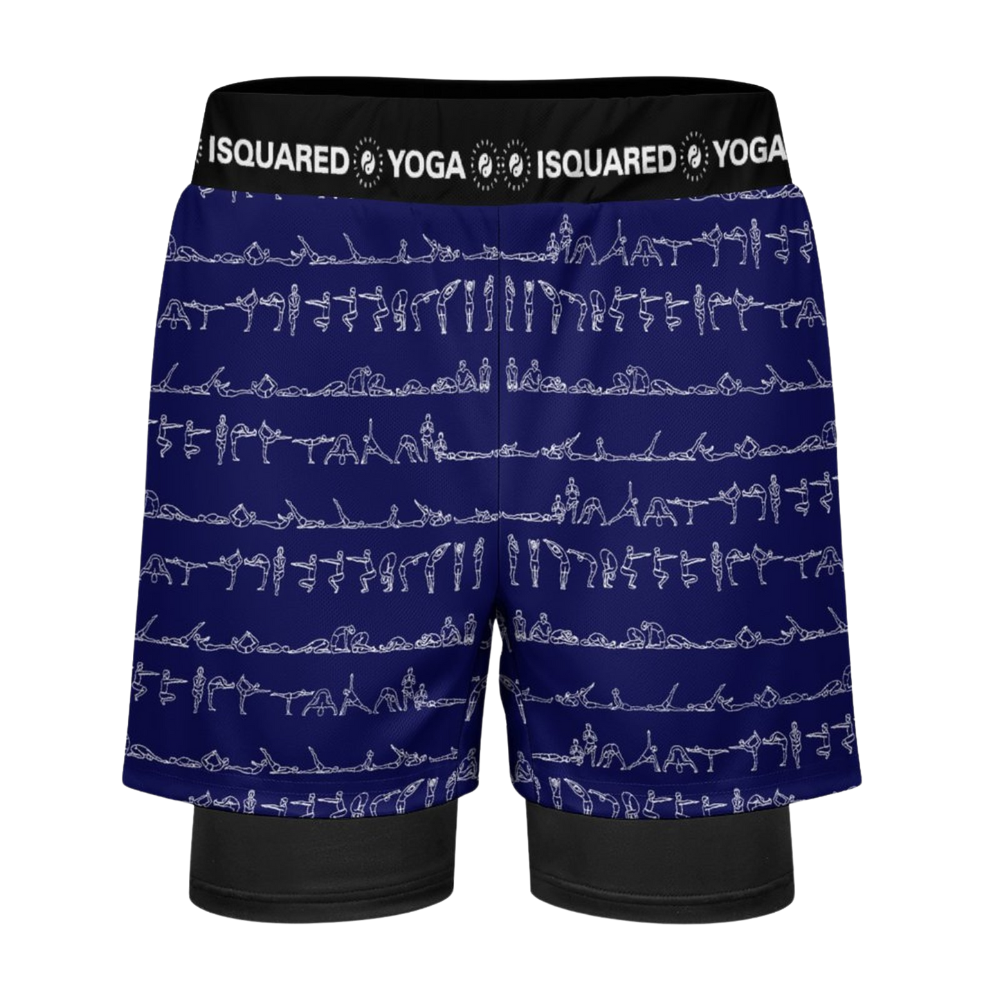 Bikram Ember - Compression Yoga Shorts