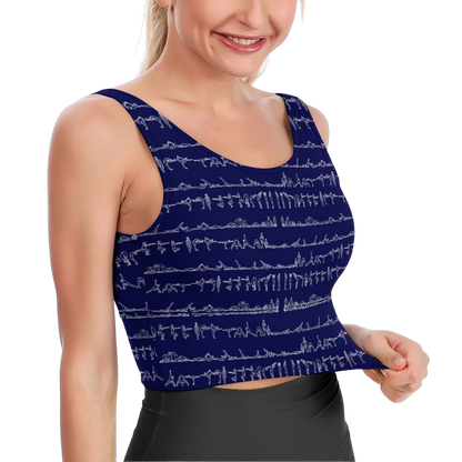 Bikram Ember - iSquared Crop Top