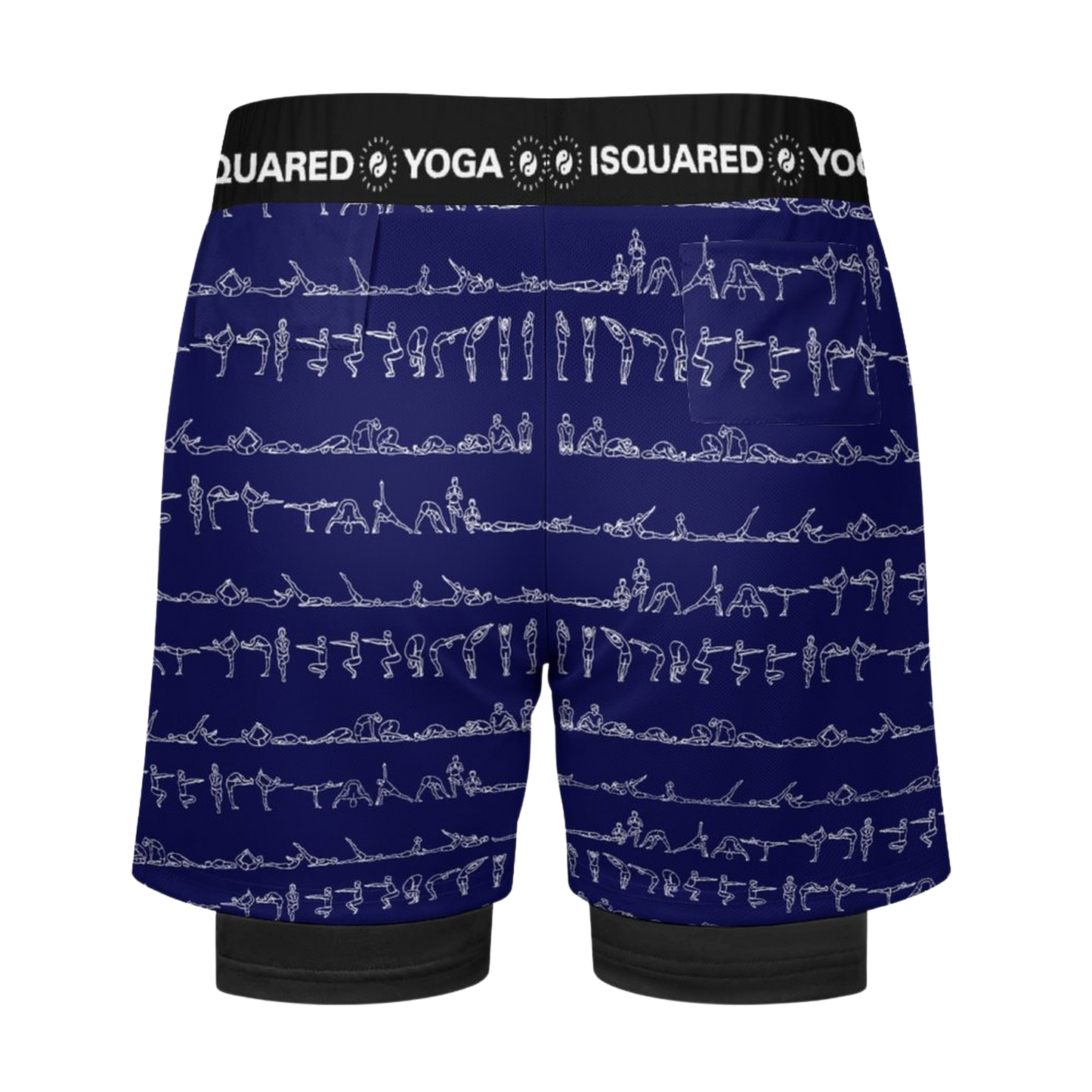 Bikram Ember - Compression Yoga Shorts