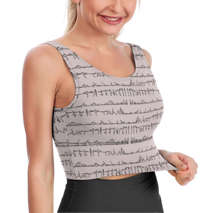 Bikram Pastel - iSquared Crop Top
