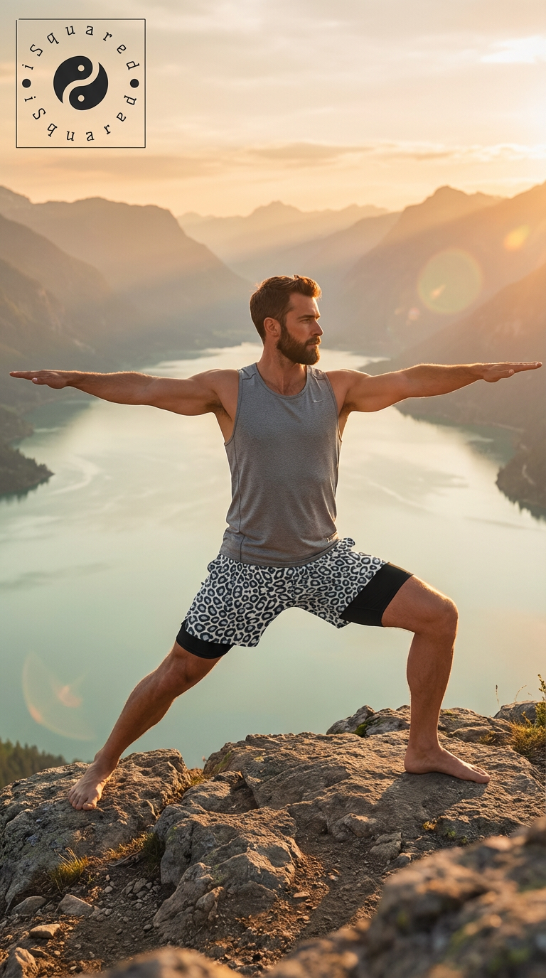 Wild Leopards - Compression Yoga Shorts