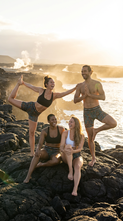 Wild Leopards - iSquared Yoga Shorts