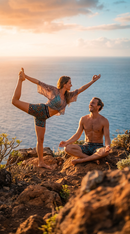 Wild Leopards - iSquared Yoga Shorts