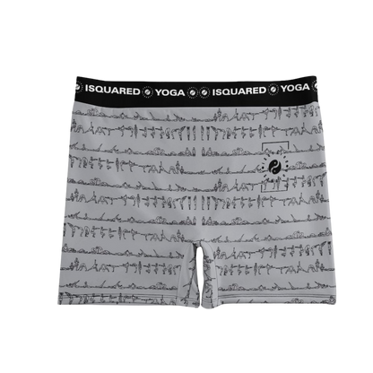 Bikram Pastel - iSquared Yoga Shorts