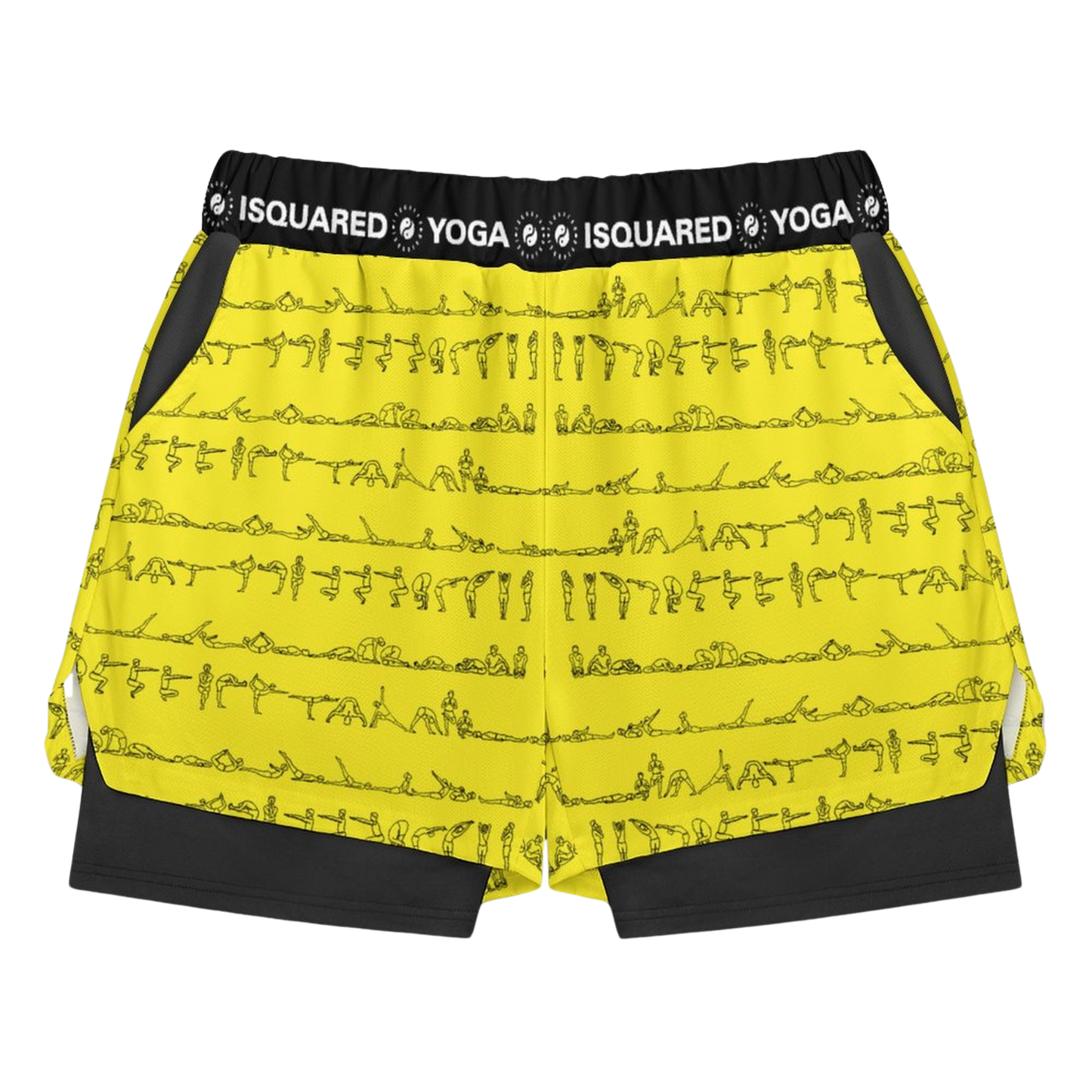 Bikram Series - Compression Yoga Shorts