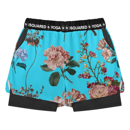 Botanicals - Comrpession Yoga Shorts