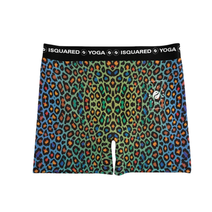 Wild Leopards - iSquared Yoga Shorts