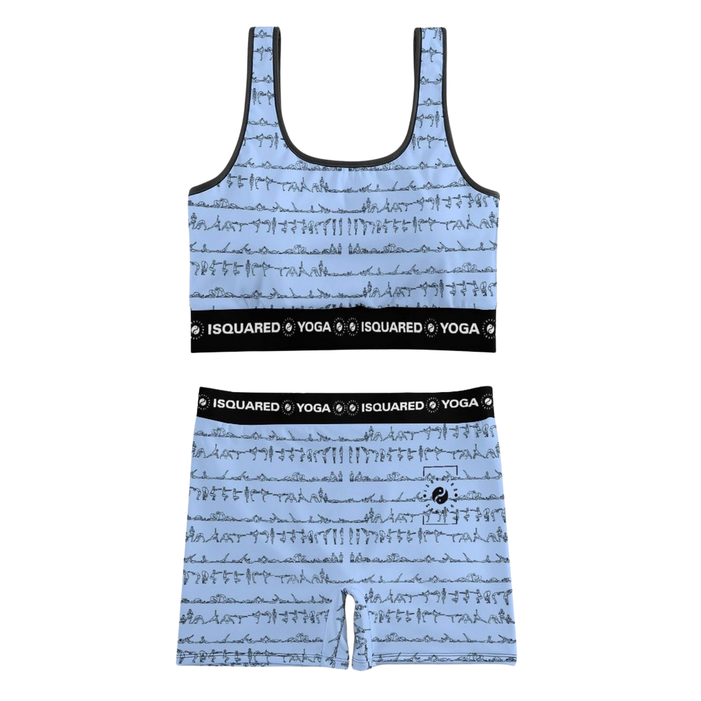 Bikram Pastel - iSquared Yoga Set