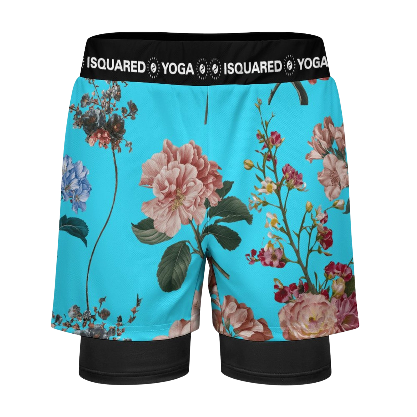 Botanicals - Comrpession Yoga Shorts