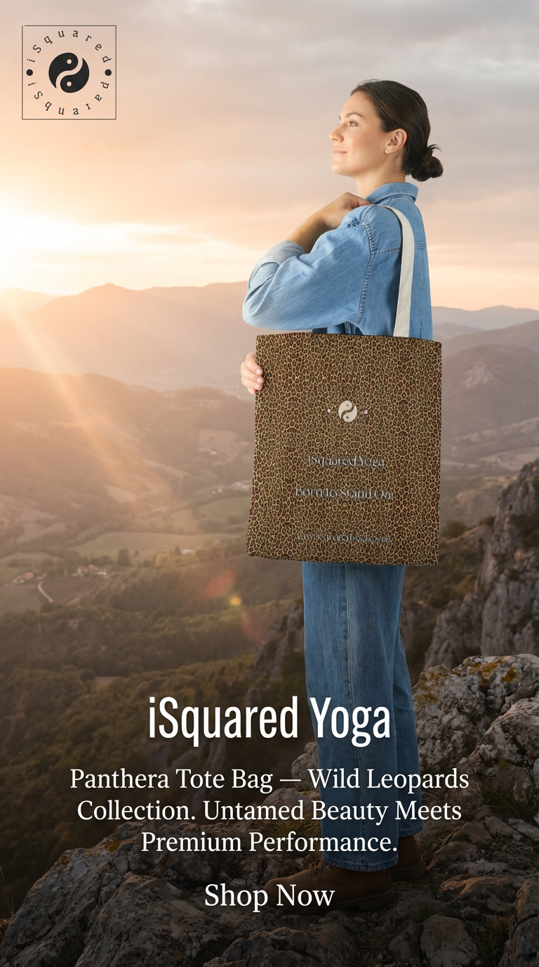 Wild Leopards - iSquared Tote Bag