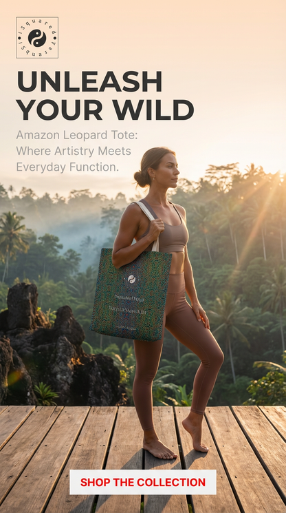 Wild Leopards - iSquared Tote Bag