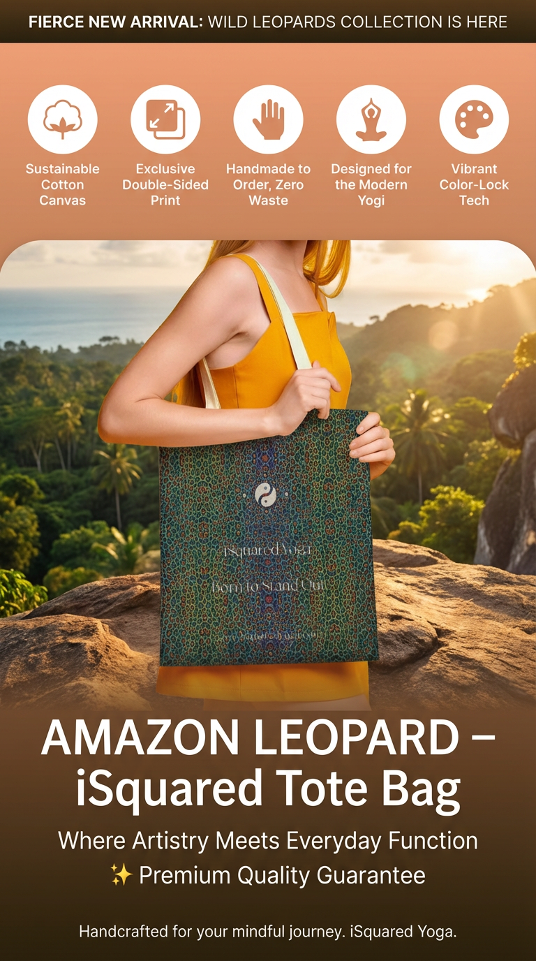 Wild Leopards - iSquared Tote Bag