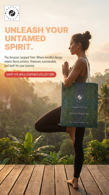 Wild Leopards - iSquared Tote Bag