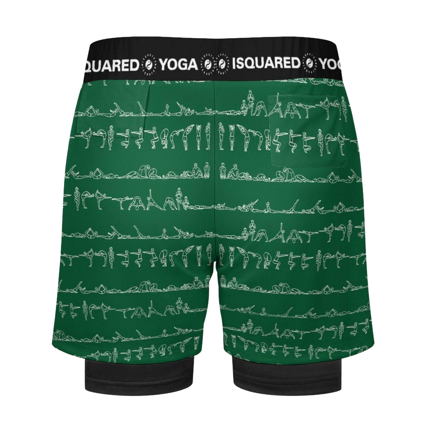 Bikram Ember - Compression Yoga Shorts