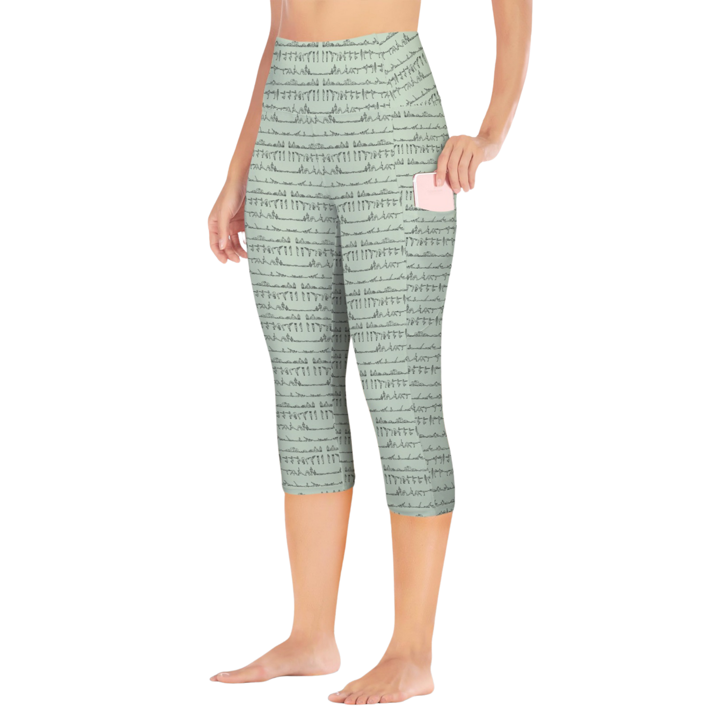 Bikram Pastel - iSquared Pocket Capri
