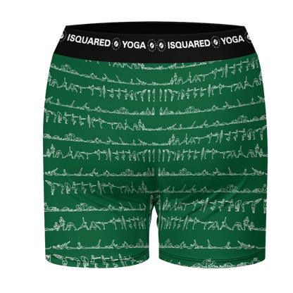 Bikram Ember - iSquared Yoga Shorts