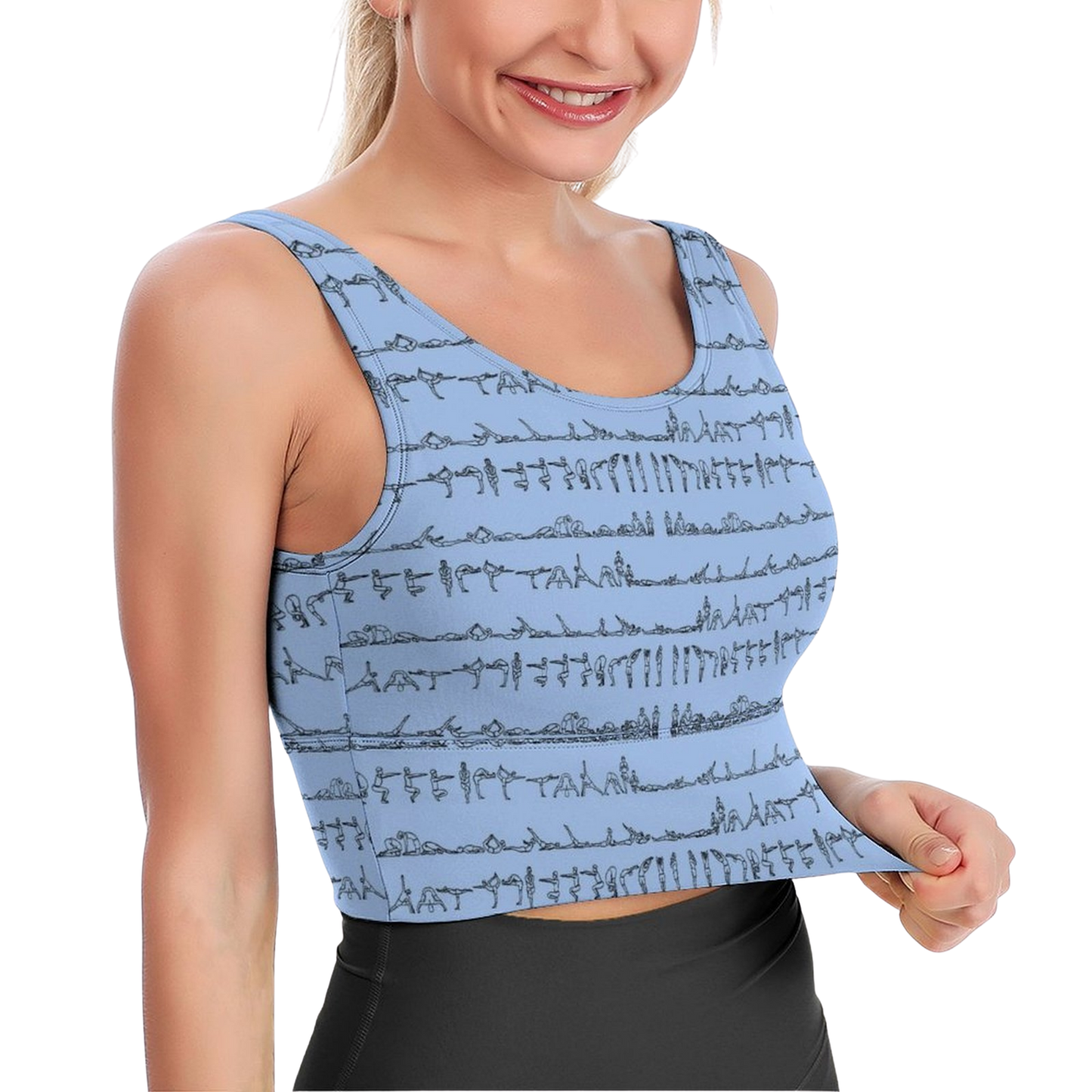 Bikram Pastel - iSquared Crop Top