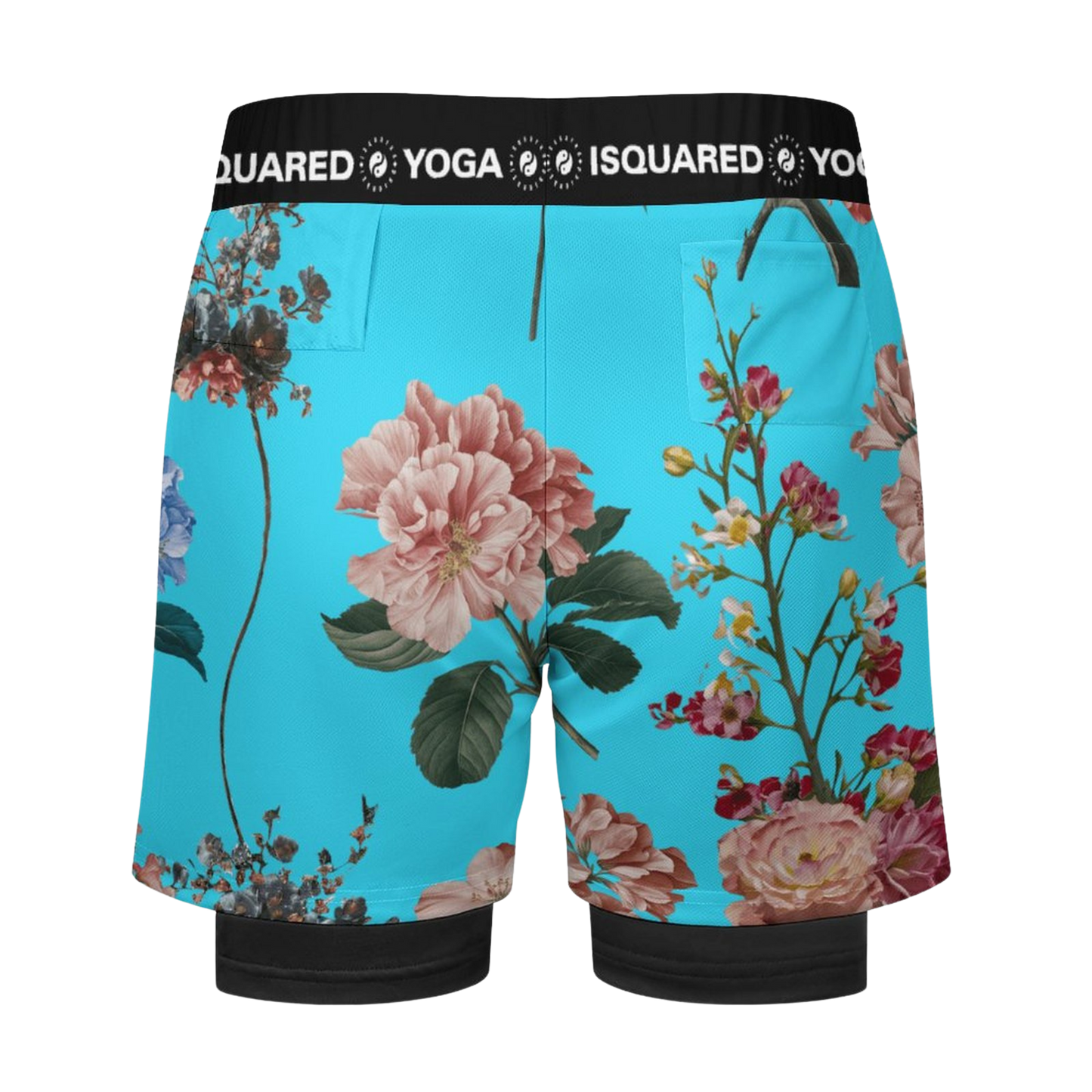 Botanicals - Comrpession Yoga Shorts
