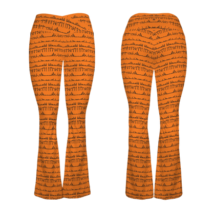 Bikram Series - Cross Waisted Flair Leggings REFINED