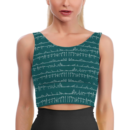 Bikram Ember - iSquared Crop Top