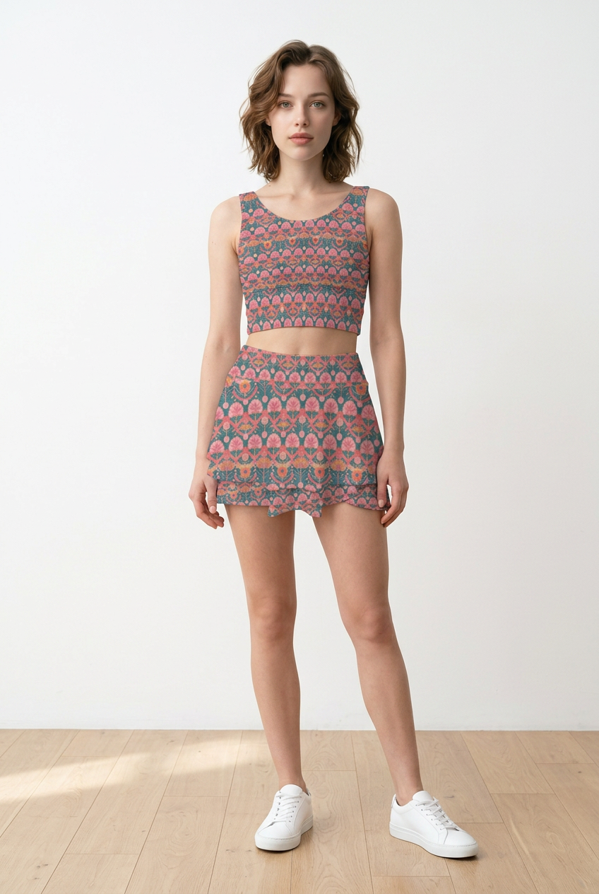 Jaipur Love - iSquared Ruffle Skirt