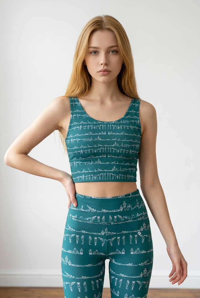 Bikram Ember - iSquared Crop Top