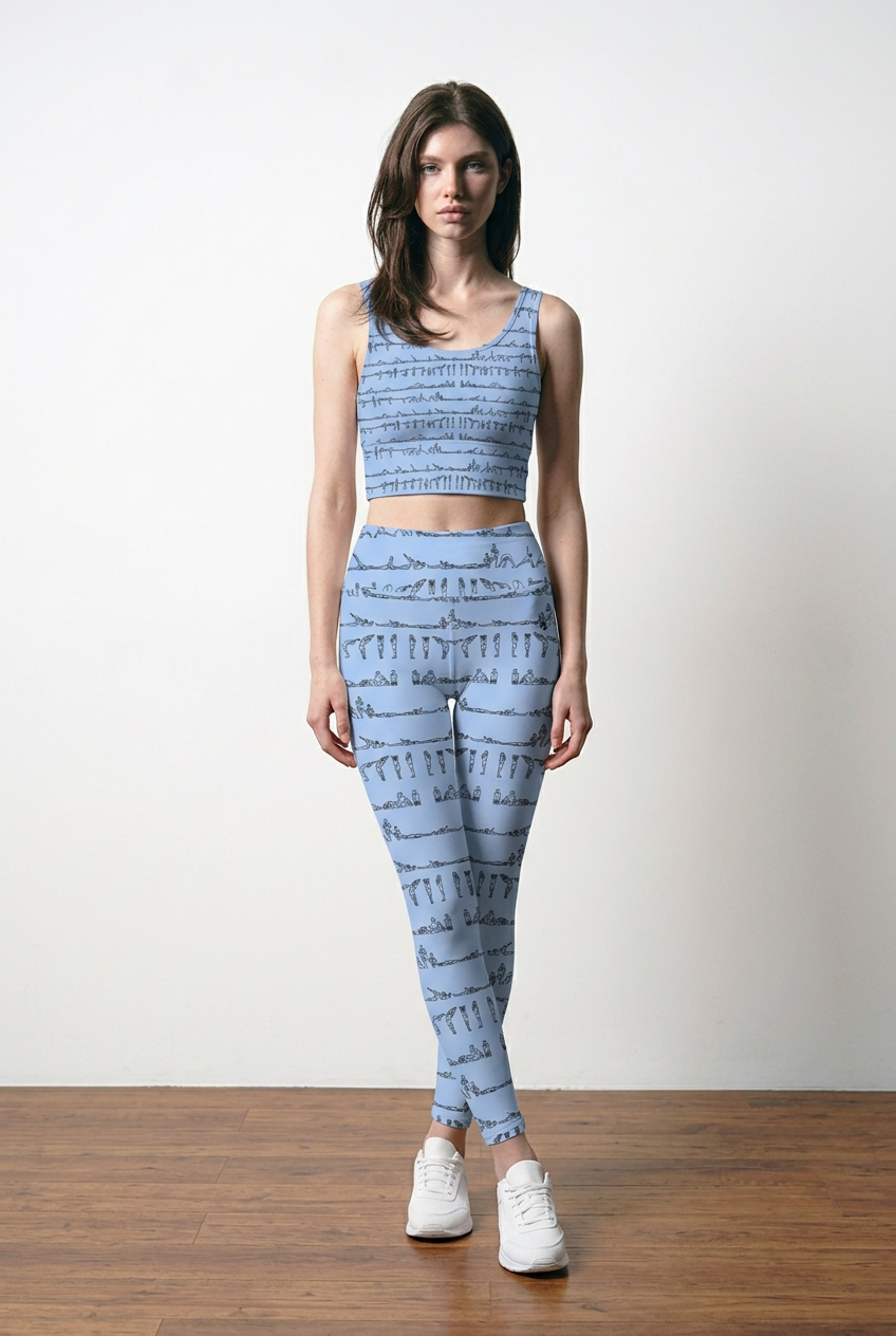 Bikram Pastel - iSquared Pocket Leggings
