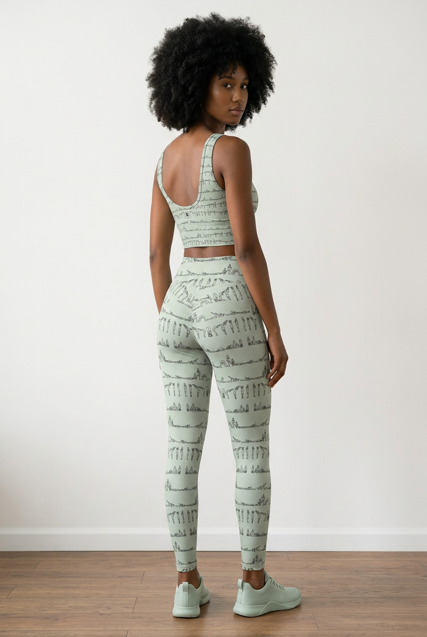 Bikram Pastel - iSquared Pocket Leggings