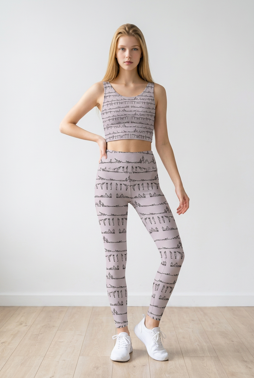 Bikram Pastel - iSquared Pocket Leggings