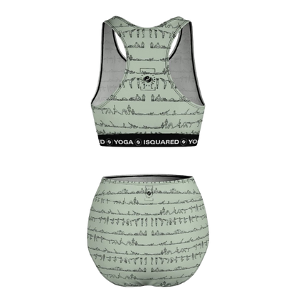 Bikram Pastel - Hot Yoga Bikini Set