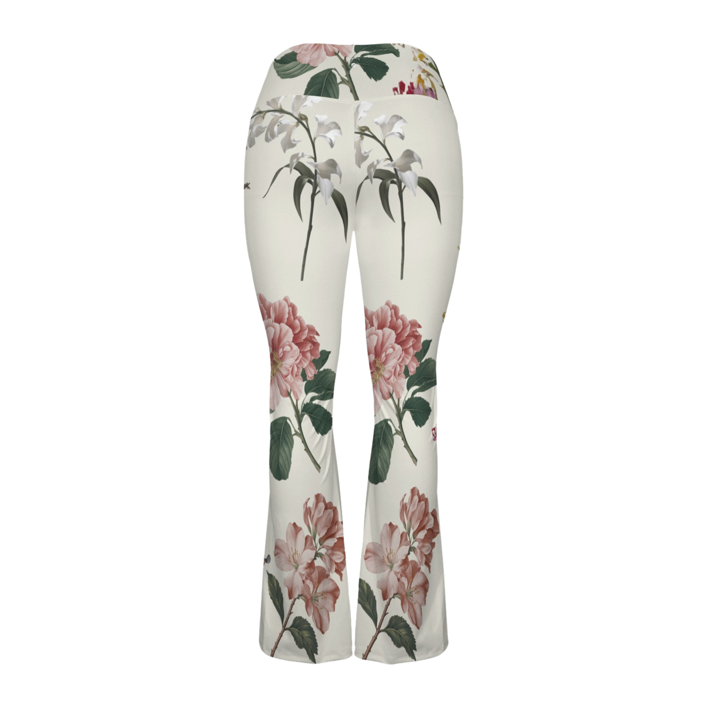 Botanicals - Cross Waisted Flair Leggings