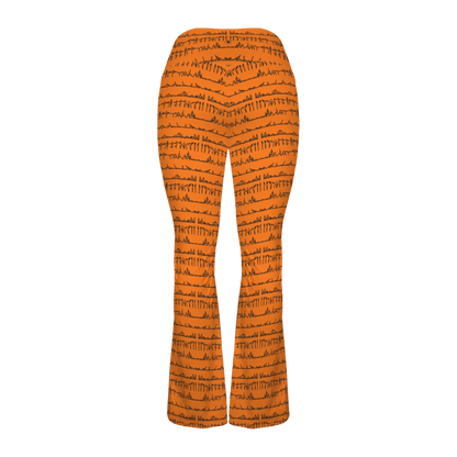 Bikram Series - Cross Waisted Flair Leggings REFINED