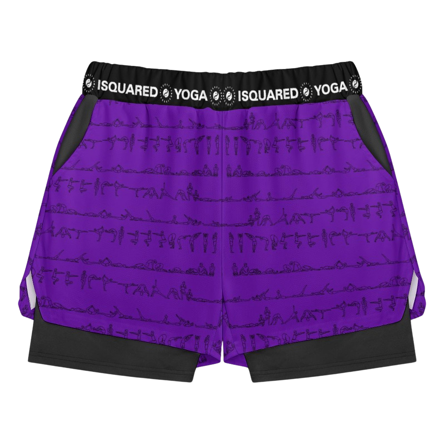 Bikram Series - Compression Yoga Shorts