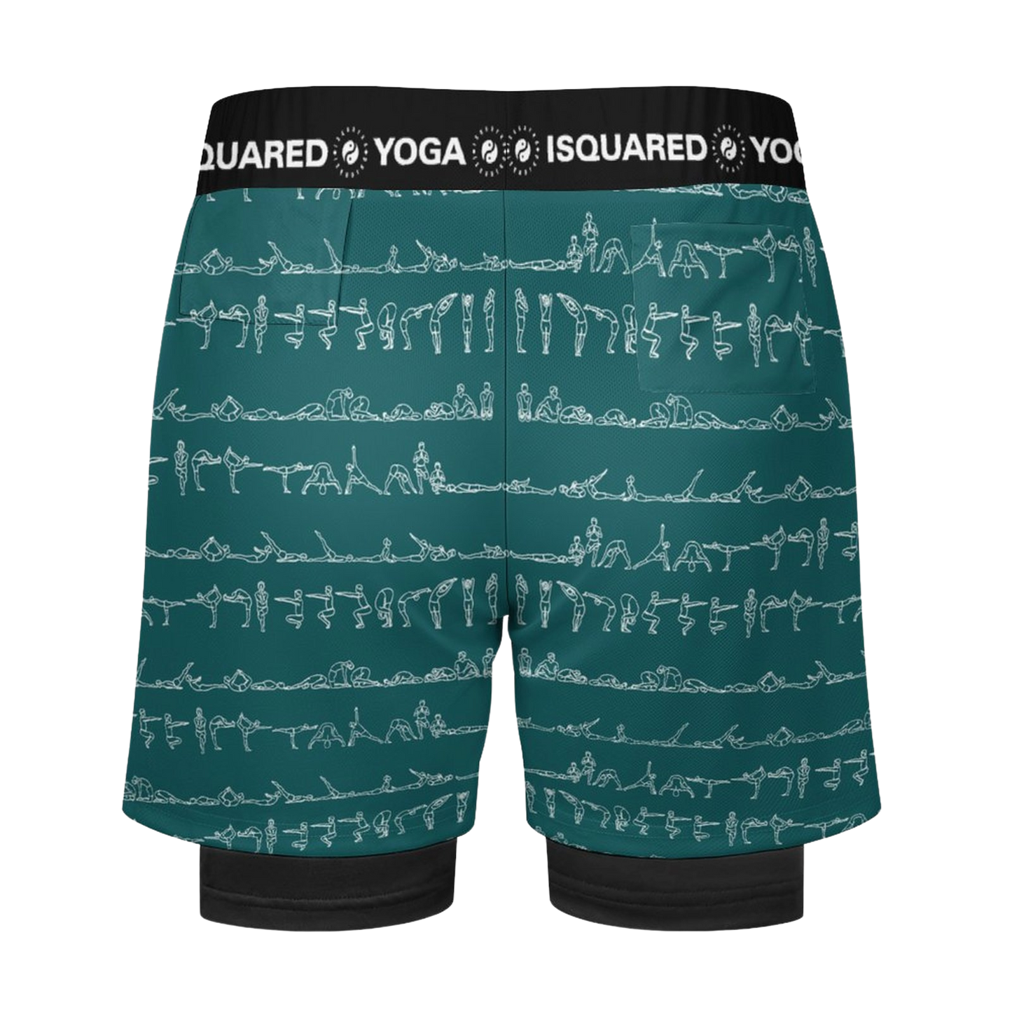 Bikram Ember - Compression Yoga Shorts