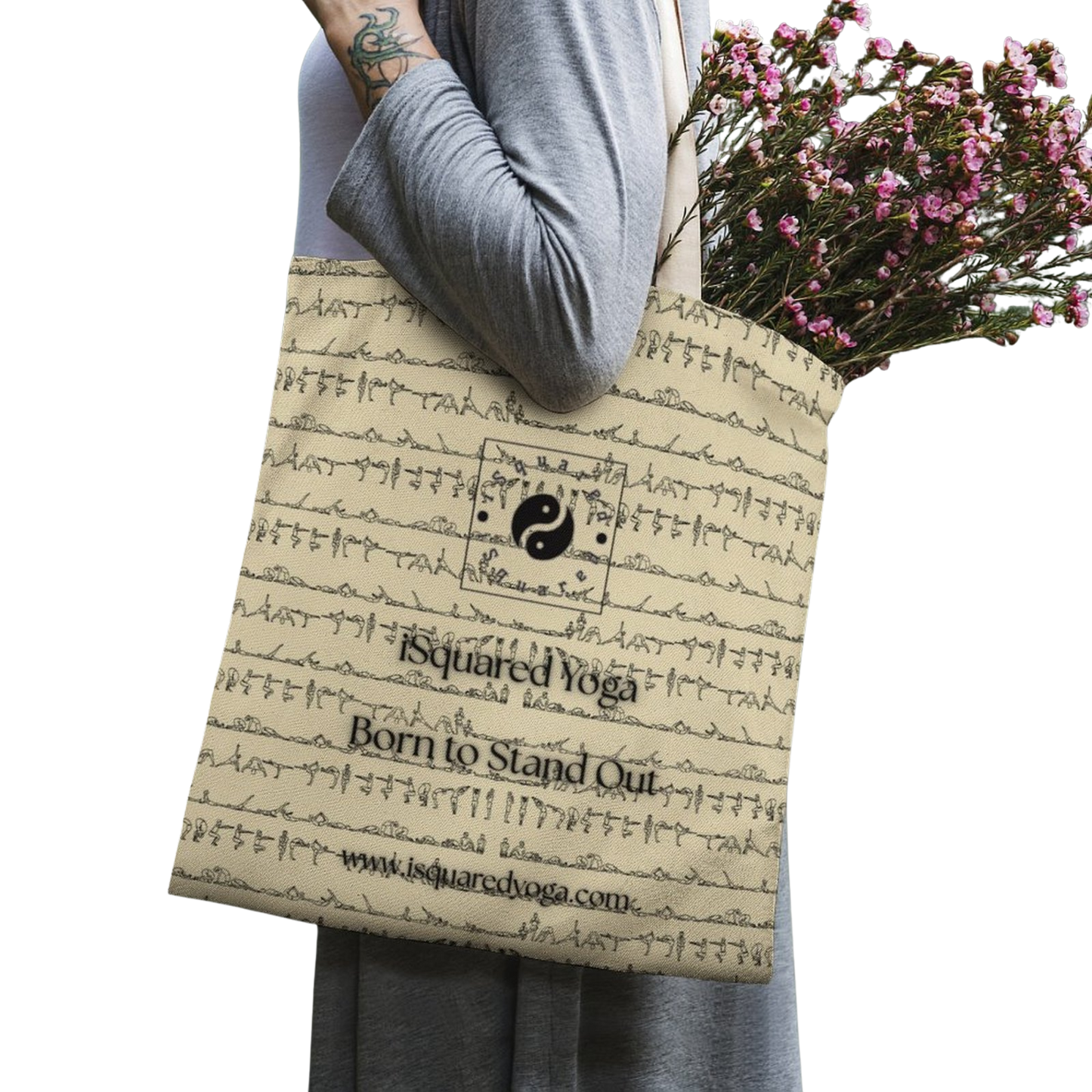 Bikram Pastel - iSquared Tote Bag