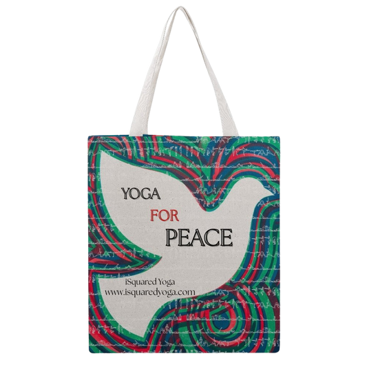 Yoga For Peace - iSquared Tote Bag