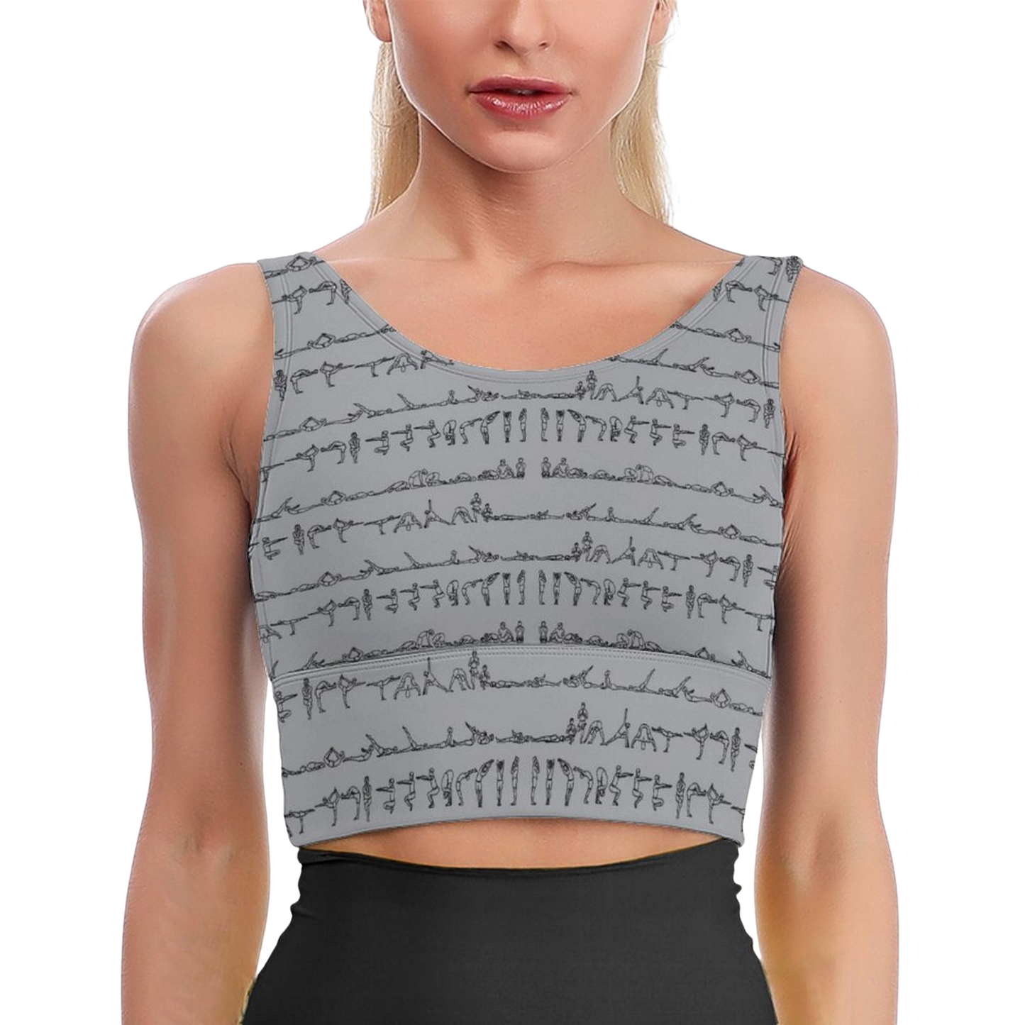 Bikram Pastel - iSquared Crop Top