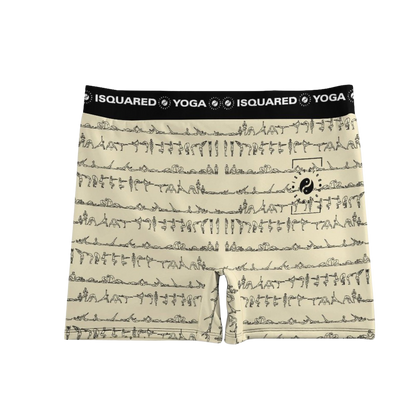 Bikram Pastel - iSquared Yoga Shorts