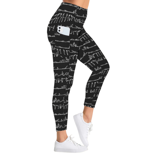 Bikram Ember - iSquared Pocket Leggings
