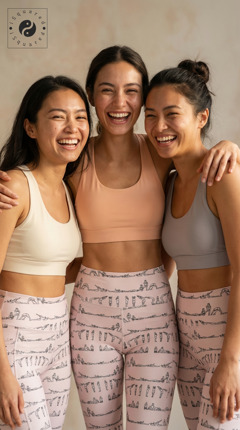 Bikram Pastel - iSquared Pocket Leggings