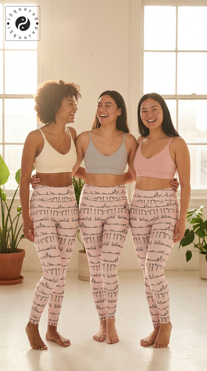 Bikram Pastel - iSquared Pocket Leggings