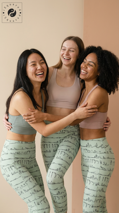 Bikram Pastel - iSquared Pocket Leggings