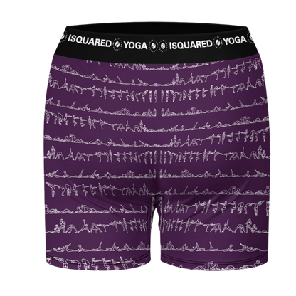Bikram Ember - iSquared Yoga Shorts