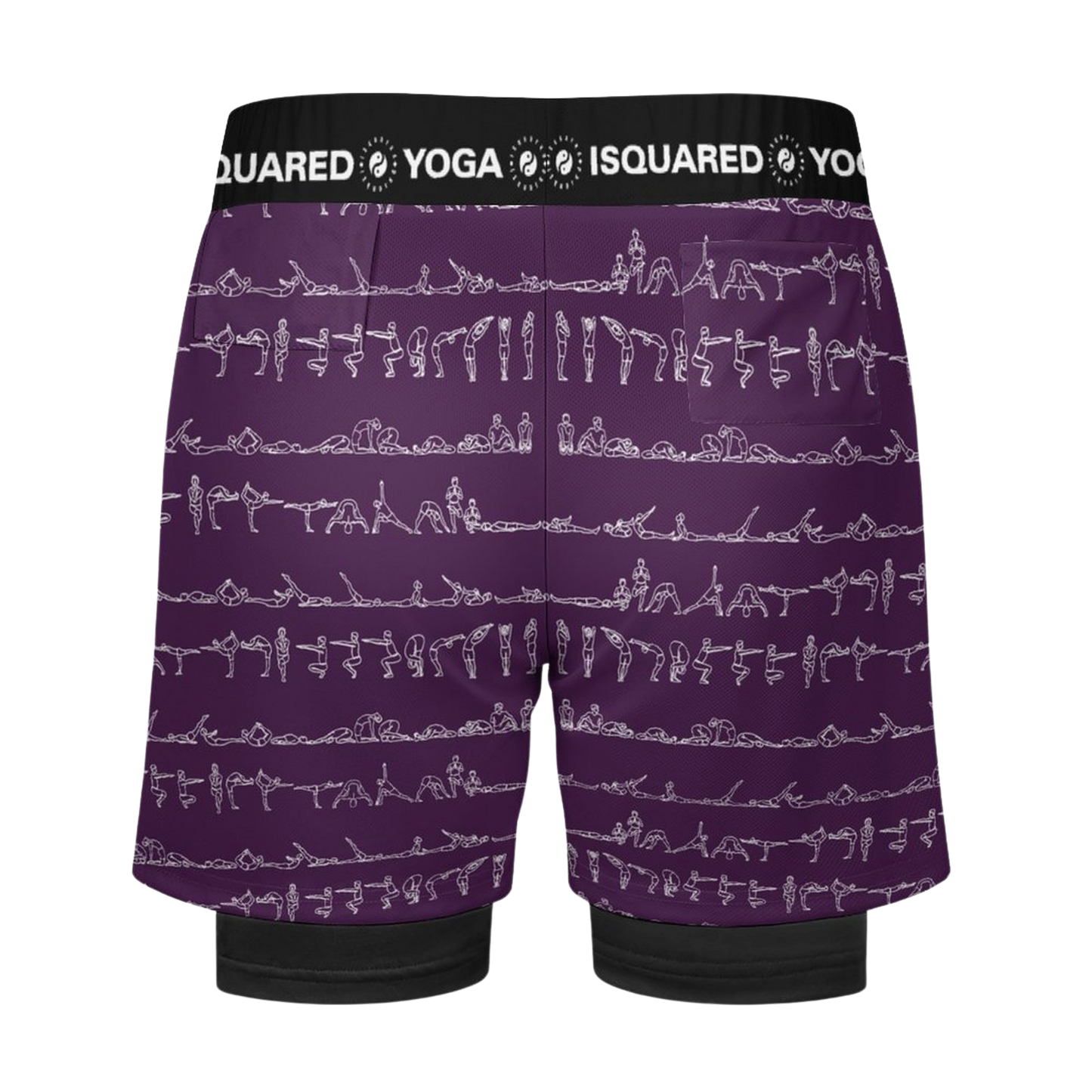 Bikram Ember - Compression Yoga Shorts