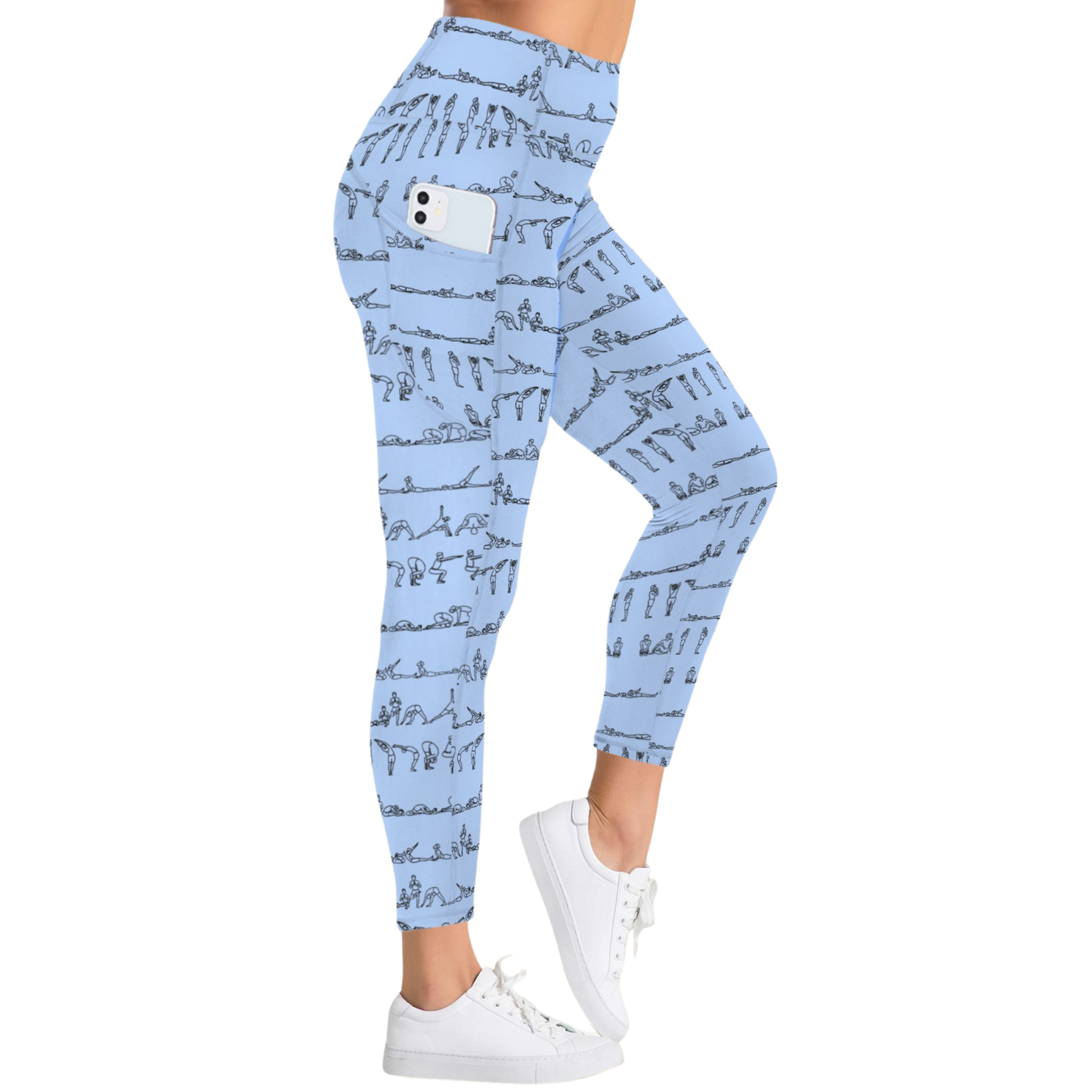 Bikram Pastel - iSquared Pocket Leggings